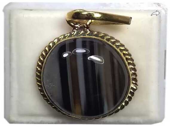 Manufacturer, Exporter, Importer, Supplier, Wholesaler, Retailer, Trader of Black Haqik Pendant in Faridabad, Haryana, India.